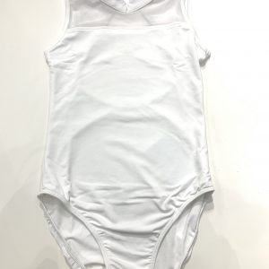 Halter Leotard Child Leotard White