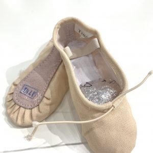 Child Canvas Peach Ballet shoes (Tina)