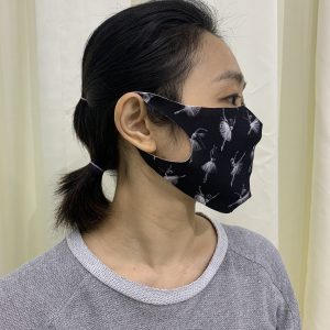 Scuba Mask - Ballerina (Black)