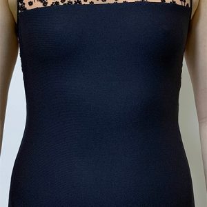 Wear Moi Flowers Mesh Leotard